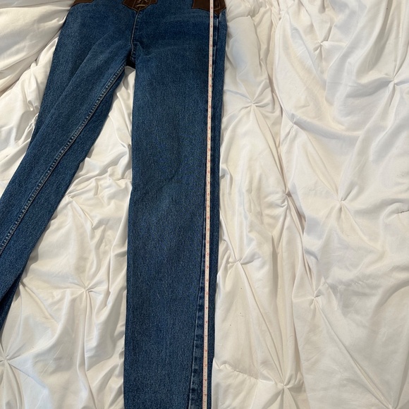 VINTAGE LAWMAN LACE UP JEANS - Picture 10 of 12